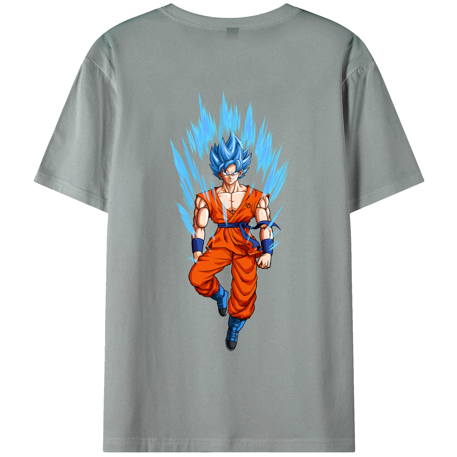 （画像用） ドラゴンボール 孫 悟飯（そんごはん）DRAGON BALL Son Gohan 綿100％ メンズ半袖Tシャツ（バックプリント） 通気性